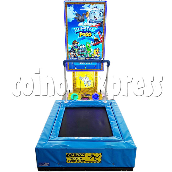 Pogo Jump Sport Game Machine (1 Player) front view