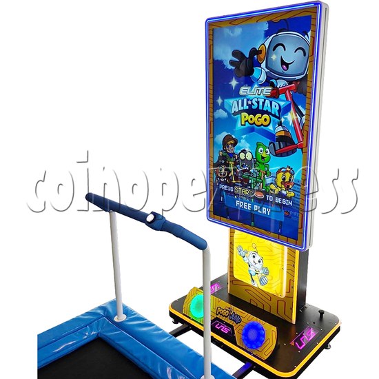 Pogo Jump Sport Game Machine (1 Player) right view
