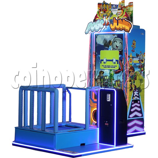 Pogo Jump Sport Game Machine (DLX) right view