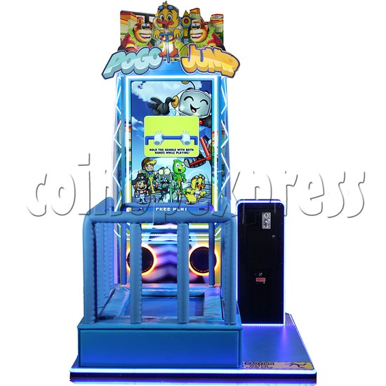 Pogo Jump Sport Game Machine (DLX) front view
