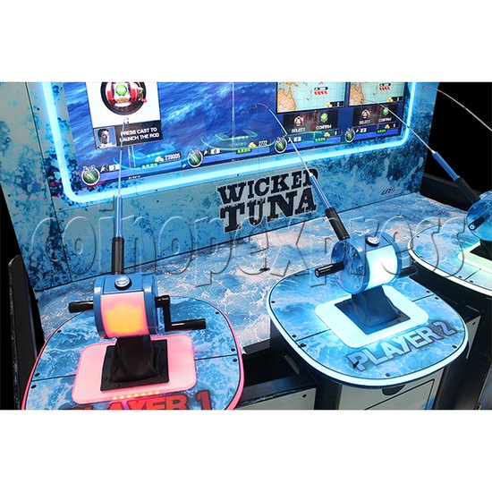 Wicked Tuna Fishing Simulation Arcade Machine (4 players) controller