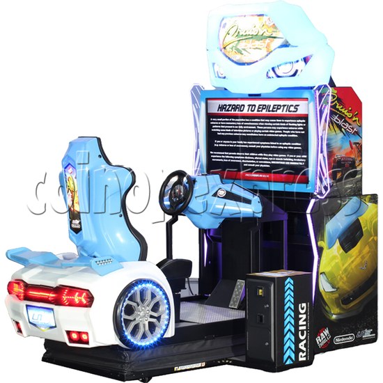 Cruis'n Blast Racing Car Arcade Game Machine Motion Edition right view
