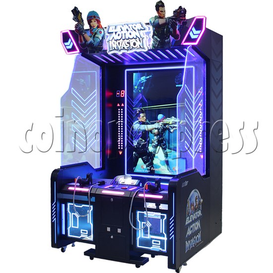 Elevator Action Invasion Arcade Machine (STD Version) right view