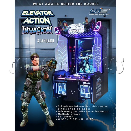 Elevator Action Invasion Arcade Machine (STD Version) catalog