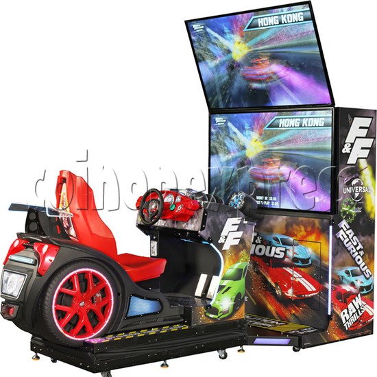 Fast and Furious Arcade Machine Motion Version right view