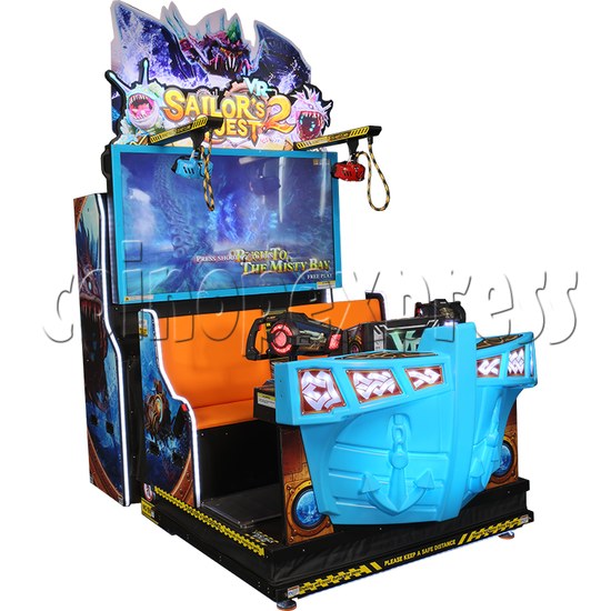 Sailor's Quest 2 VR Shooting Machine left view
