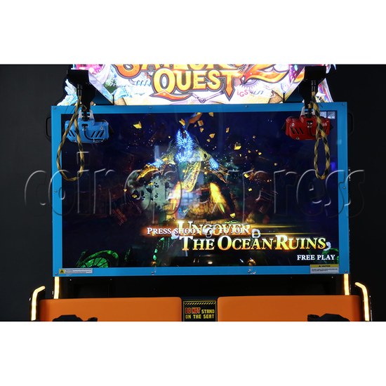 Sailor's Quest 2 VR Shooting Machine screen