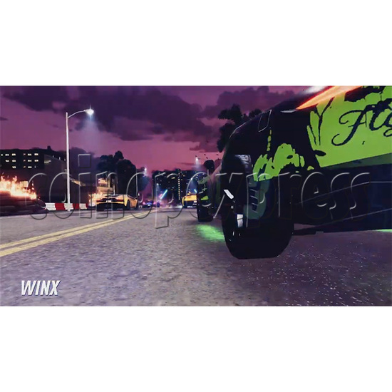 NFS Takedown Driving Machine (Motion Deluxe Version) screen display 1