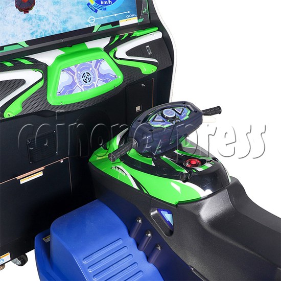 JET Blaster Racing Game Machine control panel