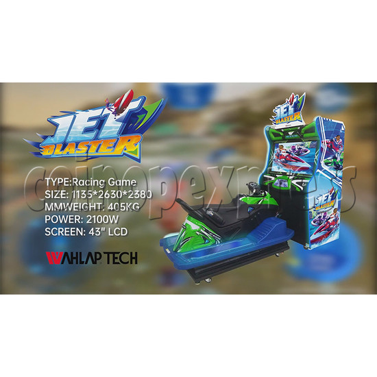 JET Blaster Racing Game Machine catalog