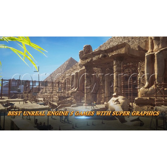 Monster Eye 3 4K Motion Theatre Arcade Machine screen display 1