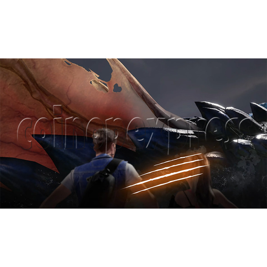 Monster Eye 3 4K Motion Theatre Arcade Machine screen display 3