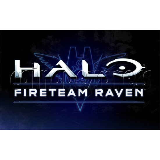Halo: Fireteam Raven Shooting Arcade Machine (Theatre 2P Version) logo