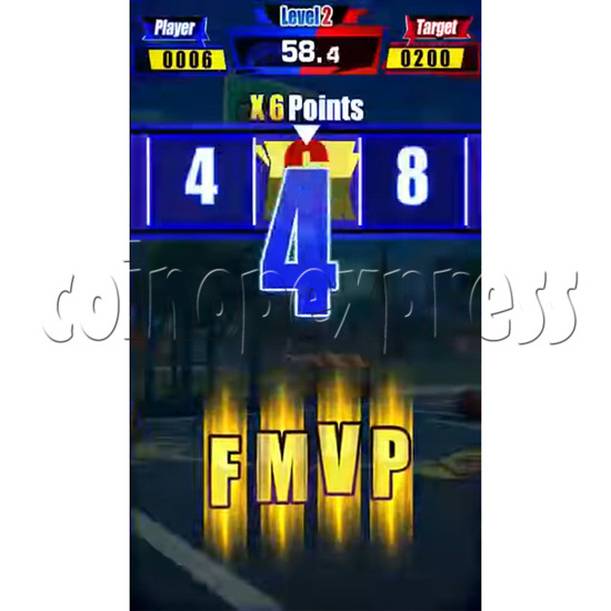 Cyber Hoop Basketball Shooting Machine screen display 3