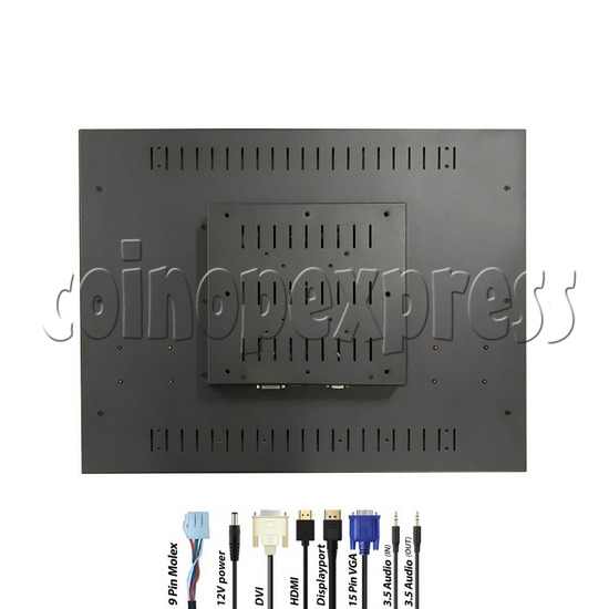 26 inch Retro Style 4:3 Aspect Ratio LCD Monitor supports different Video input