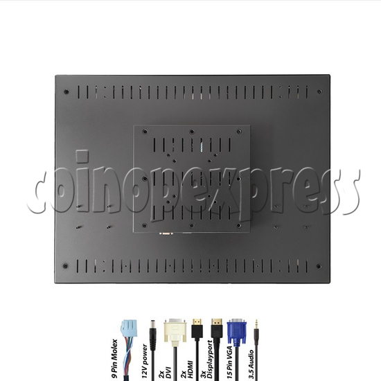 29 inch Retro Style 4:3 Aspect Ratio LCD Monitor supports different Video input