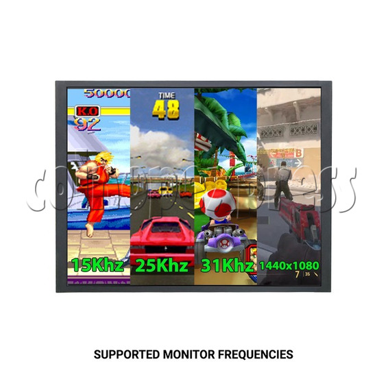 35 inch Retro Style 4:3 Aspect Ratio LCD Monitor supports different frequencies