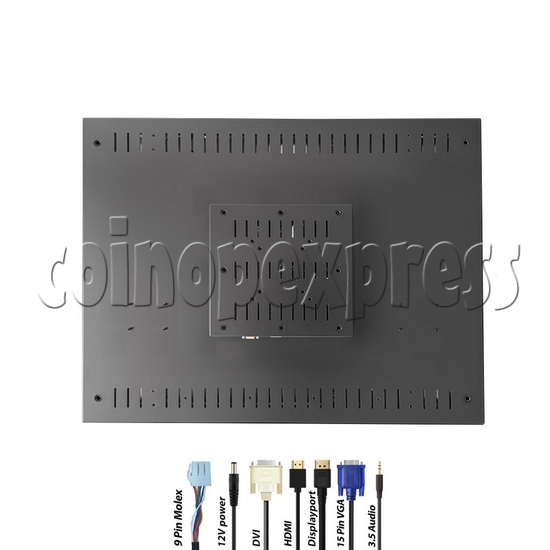 35 inch Retro Style 4:3 Aspect Ratio LCD Monitor supports different Video input