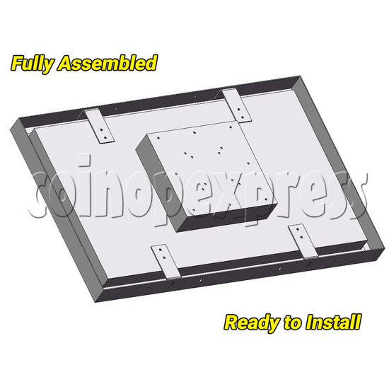 32 inch 16:9 Aspect Ratio LCD Arcade Monitor with Complete Metal Frame for Vewlix / Chewlix is fully assembled and ready to install