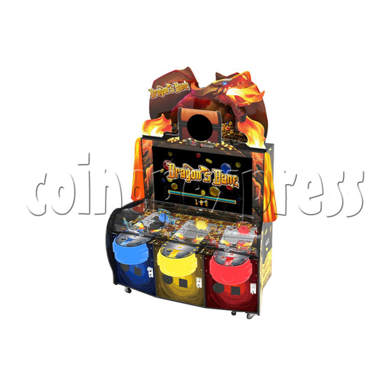 Dragon's Bane Ticket Redemption Machine right view