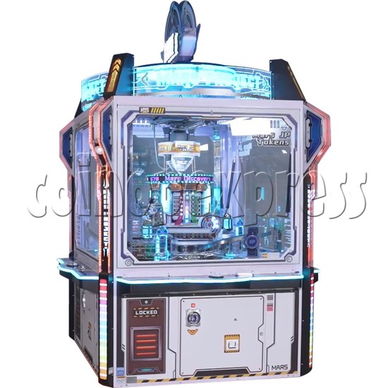 Mars Miner Ticket Redemption Machine left view