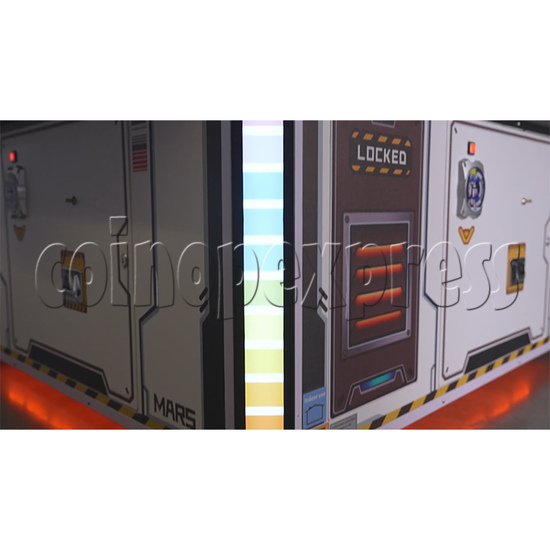 Mars Miner Ticket Redemption Machine front door