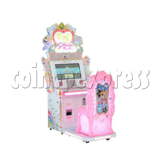 Costume Party Touch Screen Arcade Machine left view