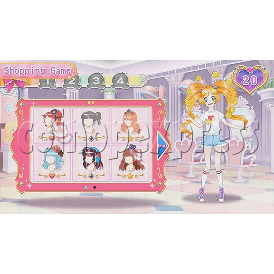 Costume Party Touch Screen Arcade Machine screen display 2