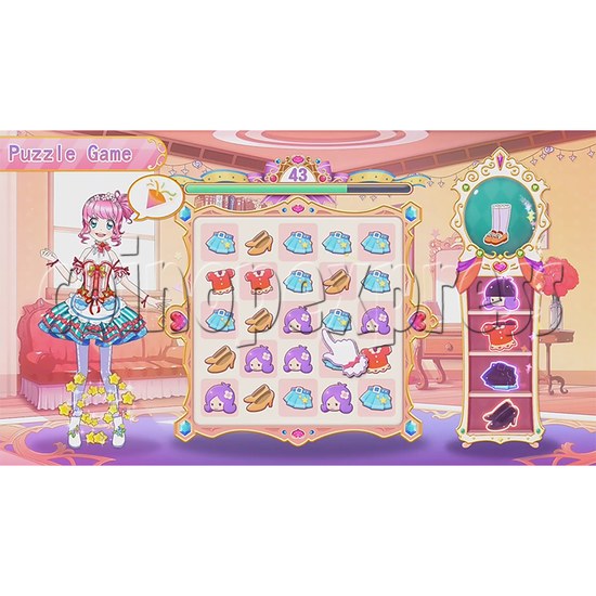 Costume Party Touch Screen Arcade Machine screen display 3