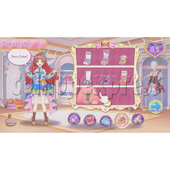 Costume Party Touch Screen Arcade Machine screen display 4