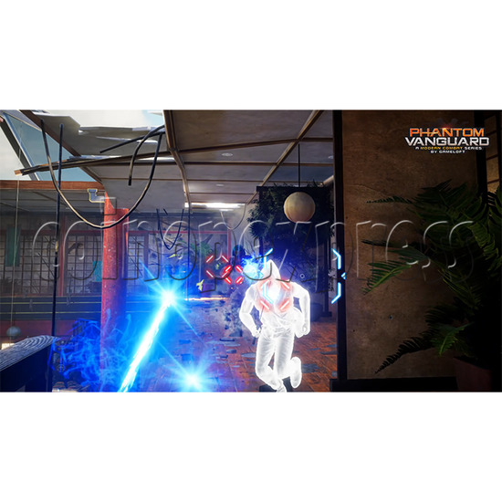 Phantom Vanguard Shooting Arcade Machine screen display 3