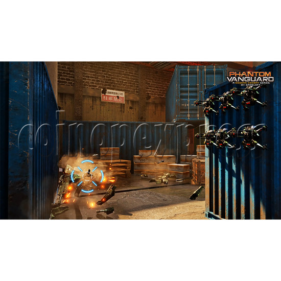 Phantom Vanguard Shooting Arcade Machine screen display 4