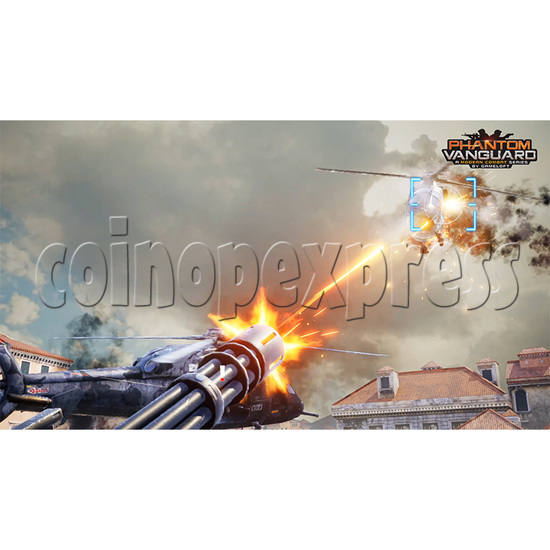Phantom Vanguard Shooting Arcade Machine screen display 7