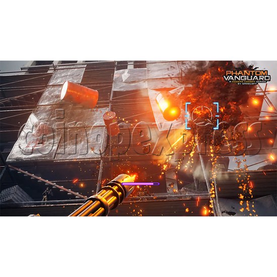 Phantom Vanguard Shooting Arcade Machine screen display 8