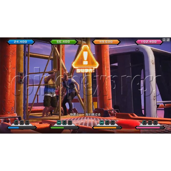 Monster Eye 3 Unite Shooting Arcade Machine screen display 1