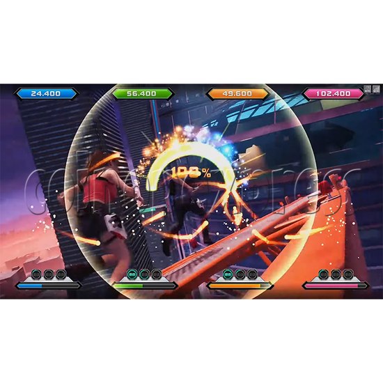 Monster Eye 3 Unite Shooting Arcade Machine screen display 2