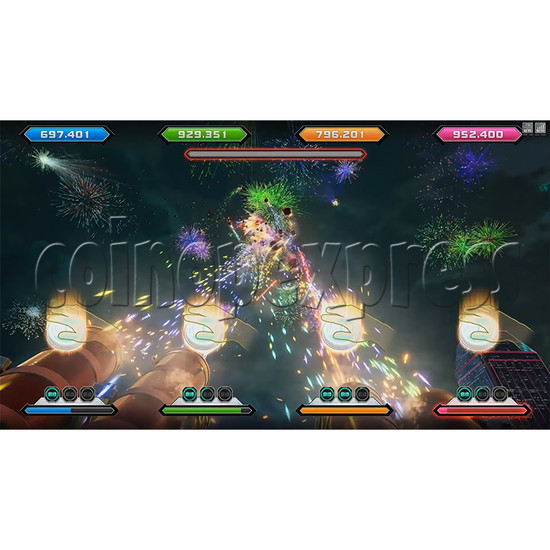 Monster Eye 3 Unite Shooting Arcade Machine screen display 4