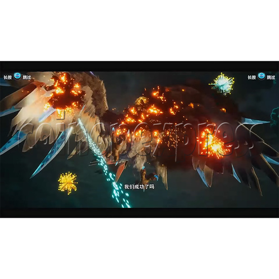 Monster Eye 3 Unite Shooting Arcade Machine screen display 5