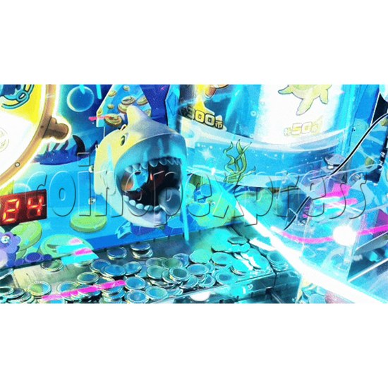 JAWS Ticket Redemption Machine (4 Players) playfield