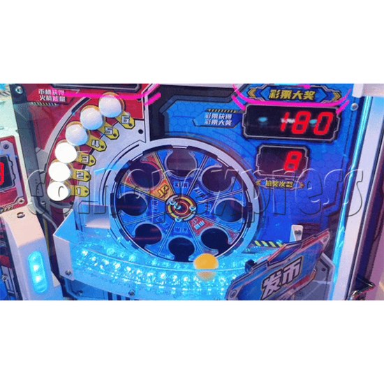 Rocket X Ticket Redemption Arcade Machine reward wheel