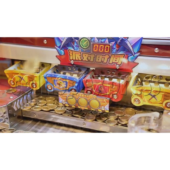 The Gold Miner Ticket Redemption Arcade Machine playfield