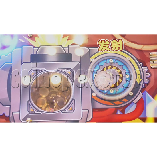 The Gold Miner Ticket Redemption Arcade Machine energy box