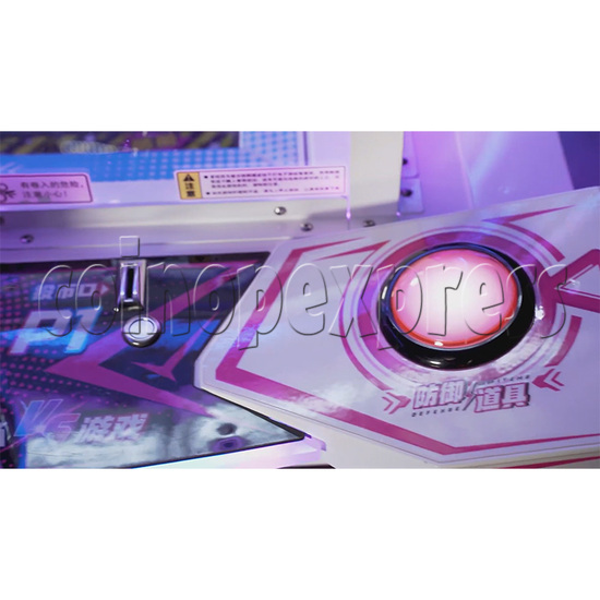 Thunderbolt Shot Ticket Redemption Machine play button