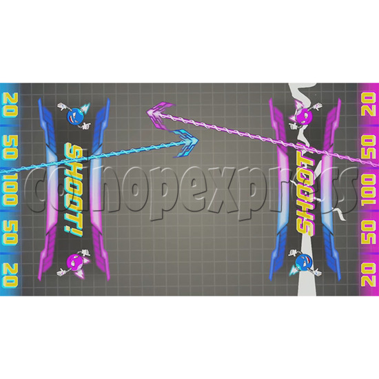 Thunderbolt Shot Ticket Redemption Machine screen display 2