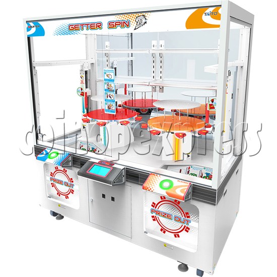 Getter Spin Prize Arcade Machine right view
