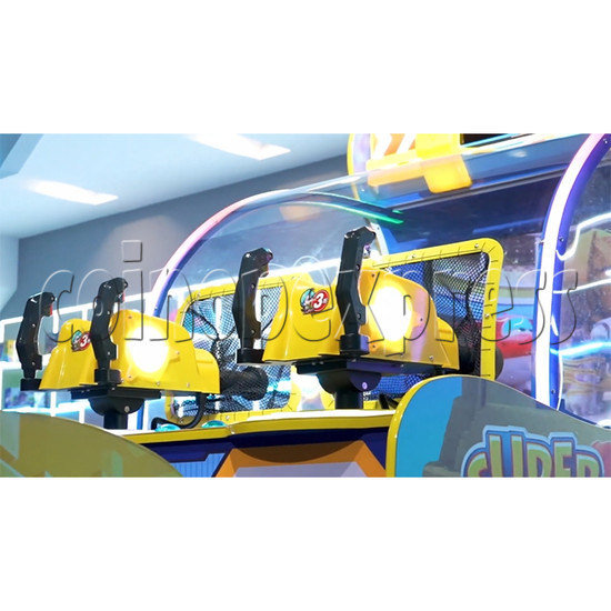 Super Wings Mission Team Shooting Game Arcade Machine gun