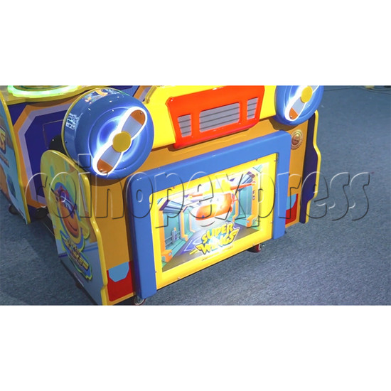 Super Wings Mission Team Shooting Game Arcade Machine seat