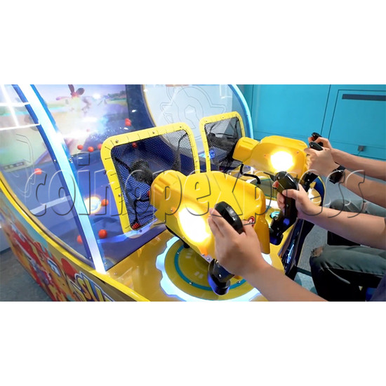 Super Wings Mission Team Shooting Game Arcade Machine play view
