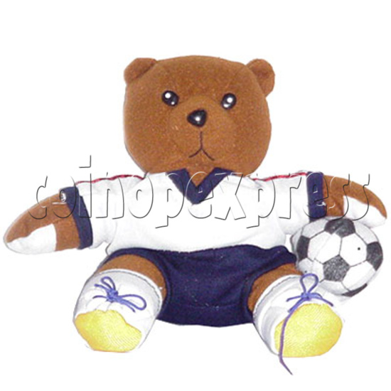 8" Soccer Bear 4403