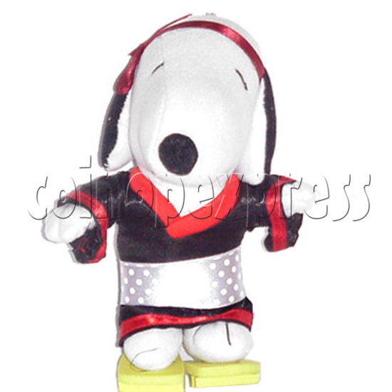White Dog in Japanese Outfit 4411